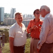 1982 – Varna (BUL). W. Speckmann (FRG), V. Nestorescu şi M.M. Manolescu
