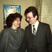 1990 - Bach Adrian - cu sotia Ligia Jicman