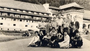 Iulie 1965. Mihai Ghindă în cantonament la Poiana Braşov