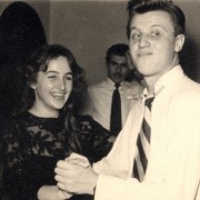 Eleonora Gogâlea şi Mircea Pavlov. Fotografie datată aprox. 1960.