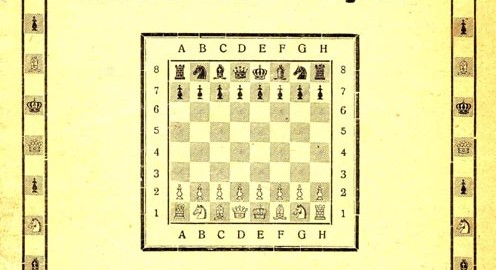 Primul număr al "Revistei de Şah"
